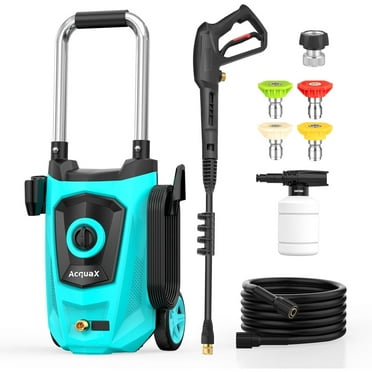 Electric Pressure Washer 4300 PSI Max 2.8 GPM Electric Power Washer TPU Hose Blue