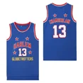 thumbnail image 2 of Camisetas de baloncesto Camiseta Harlem 13 Chamberlain Costura de alta calidad Bordado Ropa deportiva para exteriores Película Hip Hop 2024 Azul, 2 of 5