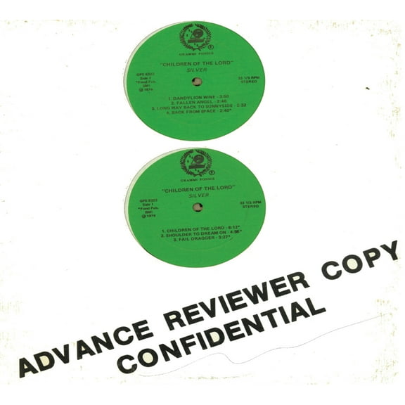 Silver - Children of the Lord - Music & Performance - CD