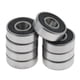 thumbnail image 4 of 8 Uds rodamiento de bolas 8x22x7mm piezas de monopatín de acero de Metal con doble blindaje Negro Sharpla Rodamientos para patinetas, 4 of 8