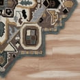 thumbnail image 6 of Ox Bay Selah 7' Star Gray/Mocha Southwestern Hand-Tufted Indoor Area Rug, 6 of 7