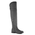 thumbnail image 3 of DREAM PAIRS Women's Fashion Over The Knee High Low Block Heel Riding Boots HI_FLAT GREY Size 10, 3 of 6