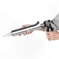 thumbnail image 3 of Heavy-Duty Caulking Gun for Ceramic Tile Grouting, Stainless Steel Mortar Sprayer Tool, 3 of 4