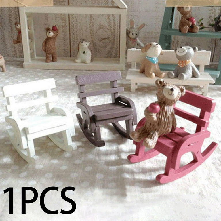 Miniature rocking chairs for crafts new arrivals