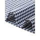 thumbnail image 5 of VESTIDO MIDI DE CUADROS PARA MUJER CON ESCOTE EN V Y MANGAS CORTAS XS NEGRO AZUL, 5 of 6