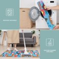 thumbnail image 6 of Basset Hound Dog and Flower Kitchen Rugs Sets Of 3,Kitchen Runner Rugs Non Skid Washable,Decorative Kitchen Floor Mats for Kitchen,Sink,Laundry,17"x30"+ 17"x47" + 17"x59", 6 of 6