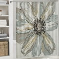 thumbnail image 6 of Fenyluxe Flowers Shower Curtains for Chic Elegant Decor Polyester Bathroom Shower Curtain Set with Hooks 60"x72, 6 of 7