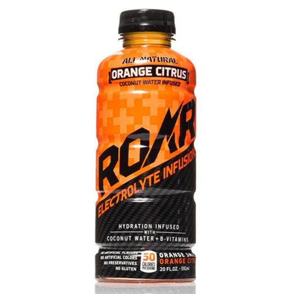 Roar Performance Orange Smash 20 oz Plastic Bottles Pack of 12