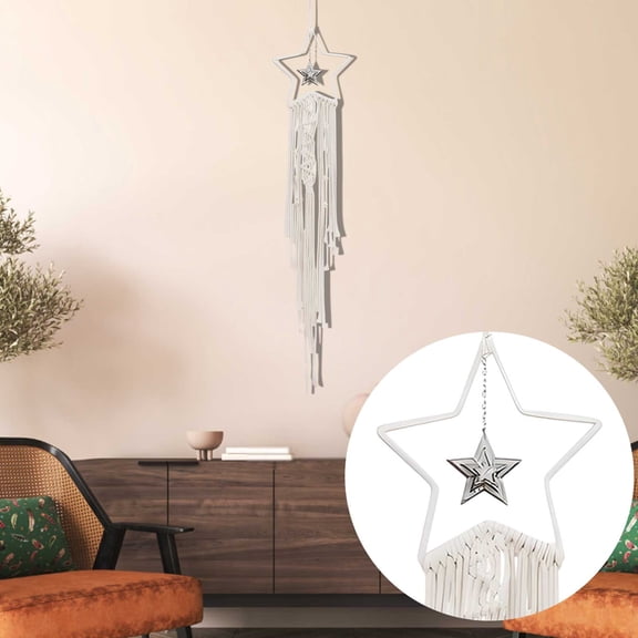 Horivan Macrame Wall Hanging Tapestry Large Boho Decor Handmade Fiber Art for Living Room Bedroom, Woven Wall Art with Tassels, Bohemian Home Decoration Gift