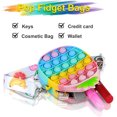 thumbnail image 3 of Bolso de hombro Fidget Sensory Toy Pop Rainbow Pineapple, 3 of 5