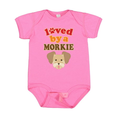 

Inktastic Morkie Dog Gift Gift Baby Girl Bodysuit