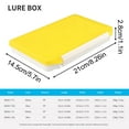 thumbnail image 3 of Mosiee Waterproof Tackle Lure Box With Removable Dividers For Easy Organization, 3 of 9
