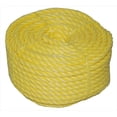 thumbnail image 1 of 375 in. x 50 ft. Twisted Polypro Rope Coilette in Yellow, 1 of 1