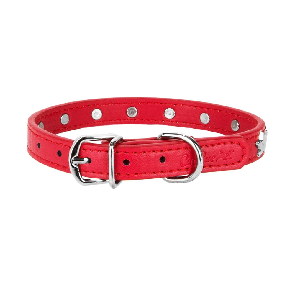 CUECUEPET Adjustable Dog Collar with Embellished Star Bling Charms [Multiple Sizes]