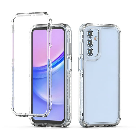 Crystal Clear Case Designed for Samsung Galaxy A25 5G, [Anti-Yellowing] Military Grade Drop Protection Slim Lightweight Phone Case, Scratch-Resistant Transparent Hard Acrylic Cover, Clear