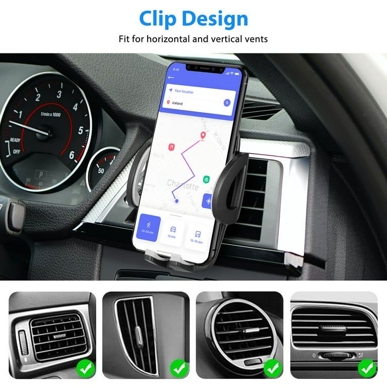 Universal Car Phone Mount for iPhone 13, Android UK