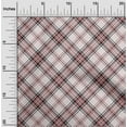 thumbnail image 2 of oneOone Cotton Cambric Dark Rose Brown Fabric Checks Sewing Craft Projects Fabric Prints By Yard 42 Inch Wide, 2 of 4