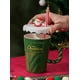 thumbnail image 5 of Taza de cerámica con forma de árbol de Navidad de 14 oz: con tapa y pajita, color rojo festivo, para café, té o chocolate caliente, para adultos y niños (rojo), 5 of 5