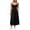 *Black, variant on VBVC Women's V Neck Spaghetti Strap Maxi Dress , Summer Casual Sleeveless Long Dress For Women , Ladies' Flowy Slim Sundress with Pockets,Army Green,S-2XL