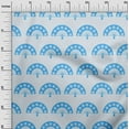 thumbnail image 3 of oneOone Cotton Poplin Light Blue Fabric Asian Japanese Diy Clothing Quilting Fabric Print Fabric By Yard 42 Inch Wide, 3 of 4