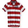 thumbnail image 1 of Polo de rugby Aeropostale Hombres Aero So. California rojo mediano, 1 of 1