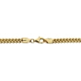 thumbnail image 4 of 14k Yellow Gold 24 Inch 4.5mm Franco Chain Necklace Pendant Charm, 4 of 9