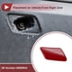 thumbnail image 3 of Tapa de Boquilla de Lavaparabrisas del Parachoques Frontal Derecho Única Bargains No.30655934 Tapa de Recorte del Parachoques para Volvo C30 2008-2010 Plástico Rojo 1 Pcs, 3 of 7