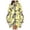 Yellow, variant on YAYUBA Unisex Fashion Rain Jacket Coat Hooded Raincoat For Adults Teens With Pockets,Blue