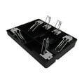 thumbnail image 4 of HEATSHAKING Supermarket Money Storage Tray Currency Tray Black Plastic 1Pcs, 4 of 8