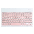 thumbnail image 1 of Teclado Inalámbrico Bluetooth Celular Tablet PC Rosa, 1 of 2