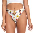 thumbnail image 1 of Fotbe Childrens Party Tanga Sin Costuras para Mujer con Estampado – Panties Invisibles, Transpirables y Cómodos para Uso Diario-Large, 1 of 5