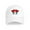 White, variant on CafePress - Heart Serbia Cap - Adjustable 100% Brushed Unisex Casual Cotton Baseball Cap, Beige, 1