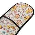 thumbnail image 2 of Dailycode Double Sided Oven Mitt with Loop Heat Resistant Kitchen Long Potholders 7" x 35" Little Cute Duck, 2 of 6