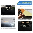 thumbnail image 2 of ALAZA Cute Carrot Windshield Sun Shade Car Foldable Sun Visor Block UV Rays Protector 55"x27.6", 2 of 8