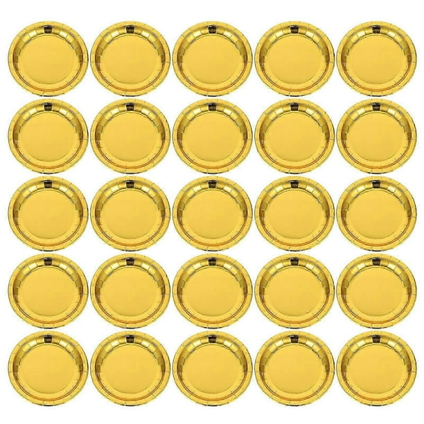 30Pcs Disposable Party Plates Multi-function Dessert Plates Convenient Dessert Dishes