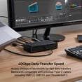 thumbnail image 3 of Cable Thunderbolt 4 Belkin de 1 m, USB-C a USB-C, 100 W de potencia, 3 of 6