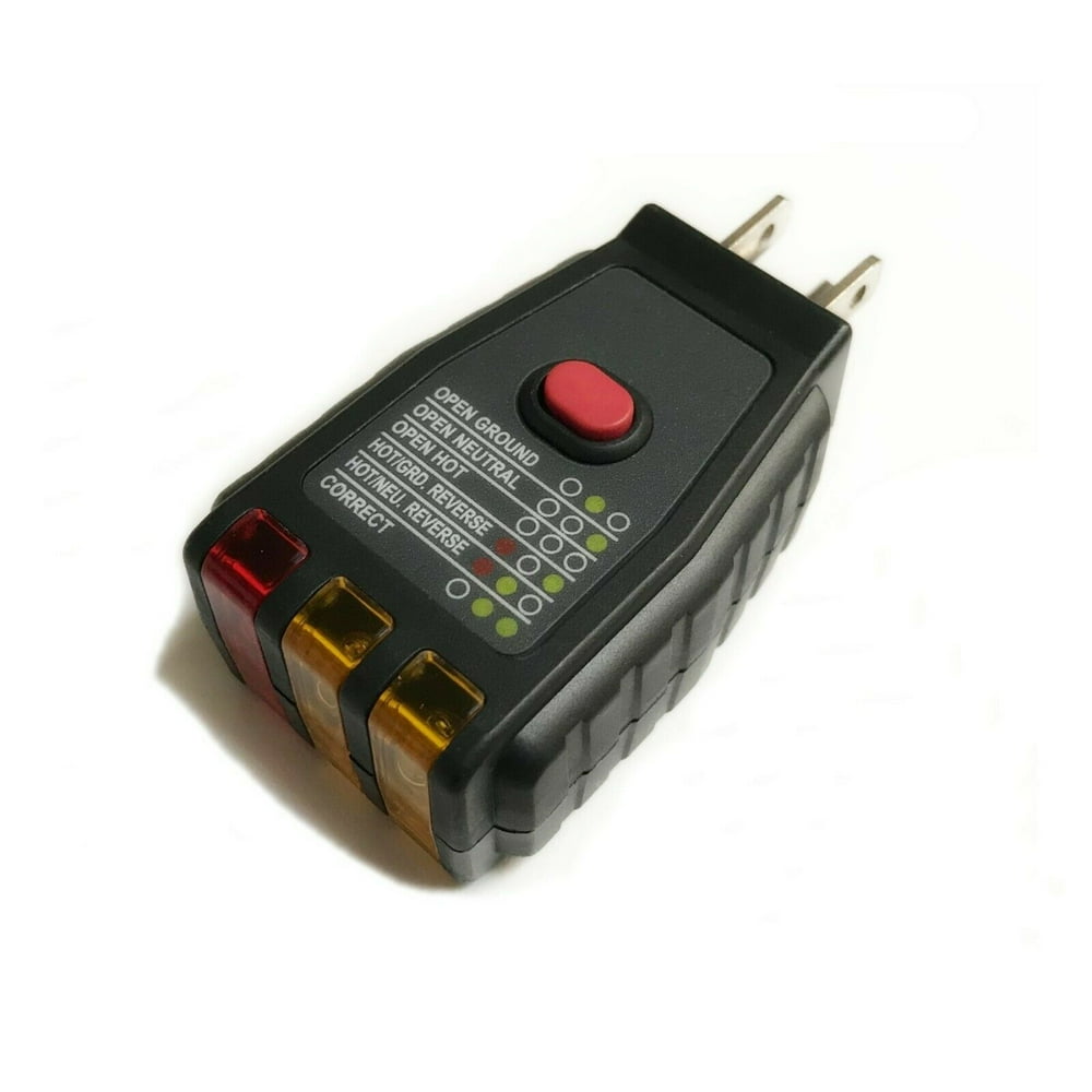 AC Circuit Tester, for Testing Electrical Outlet, GFCI, Extension Cord