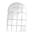 thumbnail image 4 of DOLITY Arched Window Mirror Creative Wall Decor for Farmhouse Fireplace Living Room Style A, 4 of 9