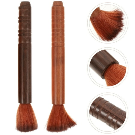 

2Pcs Wool Brushes to Clean Up Dust and Miscellaneous Dirt (Assorted Color)