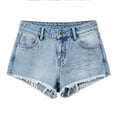 thumbnail image 7 of Nolissa Women's Summer Y2k Jeans Shorts Ripped Denim Shorts Beach Party Clubwear Going Out Shorts, 7 of 7