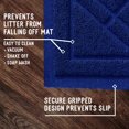 thumbnail image 5 of Downtown Pet Supply Non Slip and Washable Cat Litter Mat 35" x 42", Blue, 5 of 8