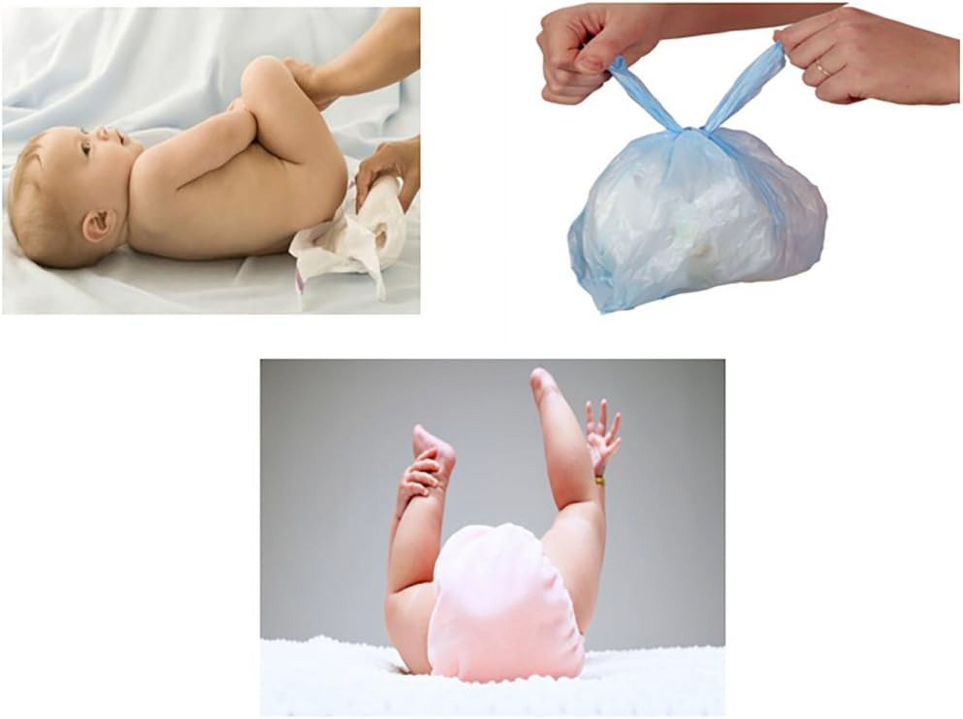 Baby Disposable Diaper Sacks, 200 Count, Packaging may vary