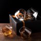 thumbnail image 3 of Copa de Vidrio Transparentes Sin Tallo - Copa de Whisky Inclinada - Adecuadas para Vino, Whisky y Cócteles - Regalo perfecto para Cumpleaños, Aniversario, Día de San Valentín y Acción de Gracias, 3 of 4