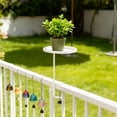 thumbnail image 4 of Adjustable Window Sill Storage Rack, Iron Flower Tray Support, Outdoor Railing Clamp for Potted Greenery, 4 of 6