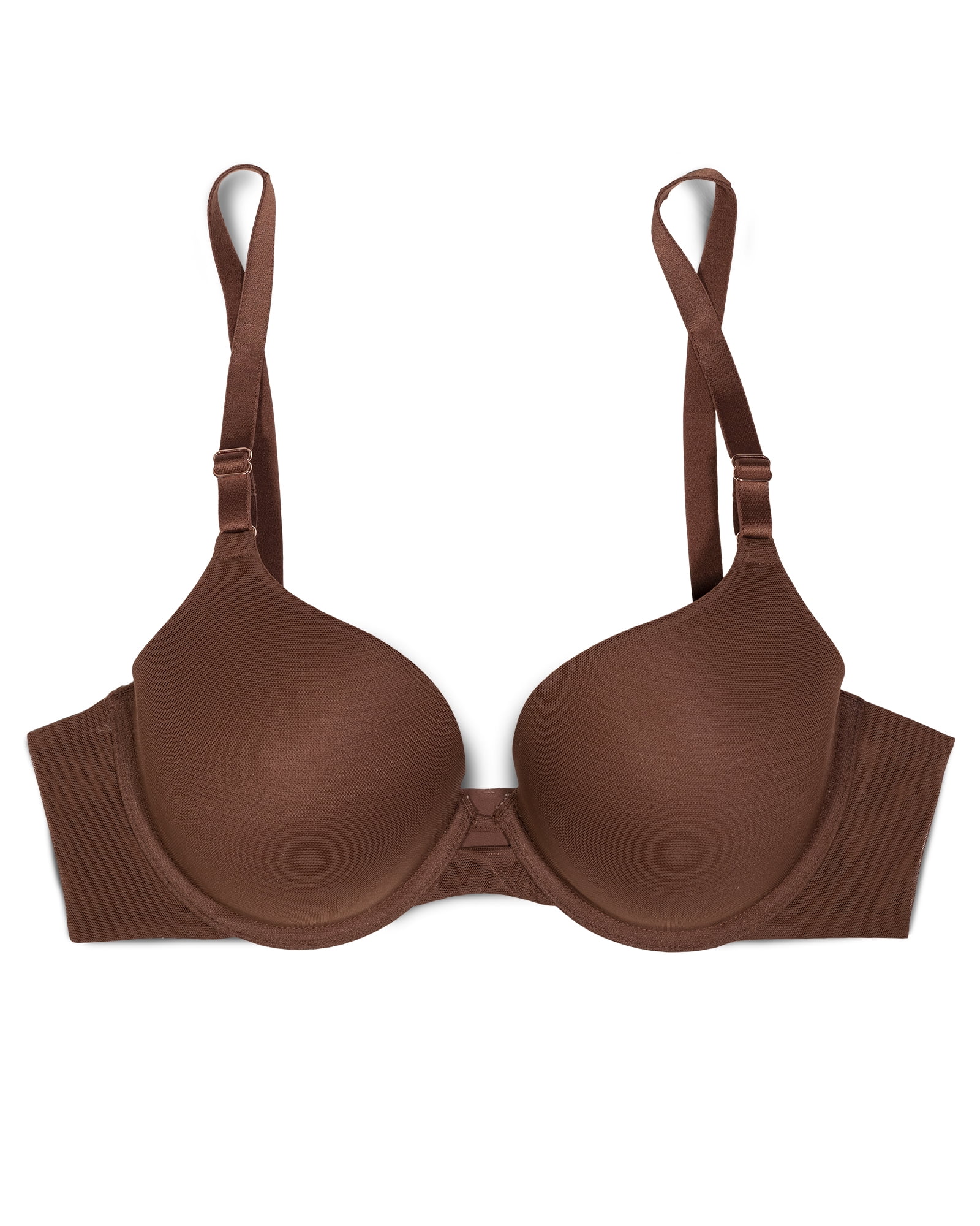 Smart & Sexy Women's Everyday Invisible Full Coverage T-Shirt Bra
