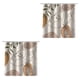 thumbnail image 1 of Cortina de baño moderna impermeable Bearachild 11 unids/set fácil de limpiar poliéster que ahorra espacio XHBOHO-074 180x200cm, 1 of 6