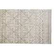 thumbnail image 5 of 5' X 8' Ivory Tan And Gray Geometric Hand Knotted Area Rug, 5 of 5