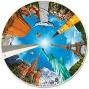 A Broader View'S Round Table - Legendary Landmarks (500-Piece)