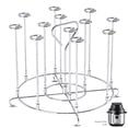thumbnail image 3 of Inteprter Freidora de aire antiadherente de cocina, accesorios, parrilla de barbacoa de acero inoxidable, bandeja de vapor, cesta, soporte para Herramientas y accesorios para hornear, 3 of 6