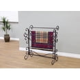 thumbnail image 3 of Metal Scroll Blanket Rack, 3 of 7